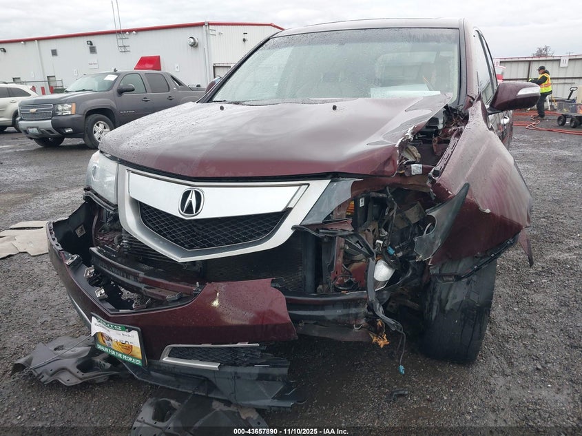 2012 Acura Mdx VIN: 2HNYD2H23CH526061 Lot: 43657890