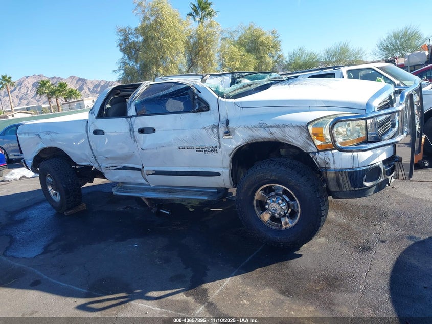 2006 Dodge Ram 3500 Slt/Trx4 Off Road/Sport VIN: 3D7LX38C26G110079 Lot: 43657895