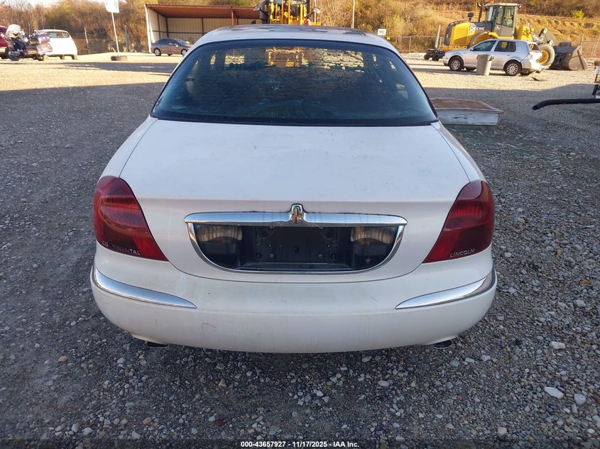 1998 Lincoln Continental VIN: 1LNLM97V3WY602890 Lot: 43657927