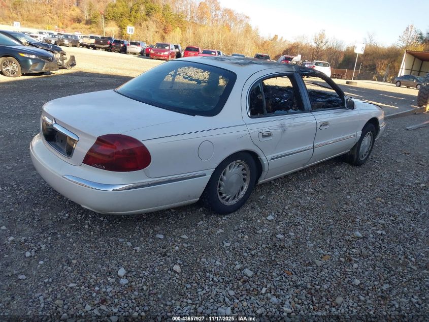 1LNLM97V3WY602890 1998 LINCOLN CONTINENTAL photo no. 4
