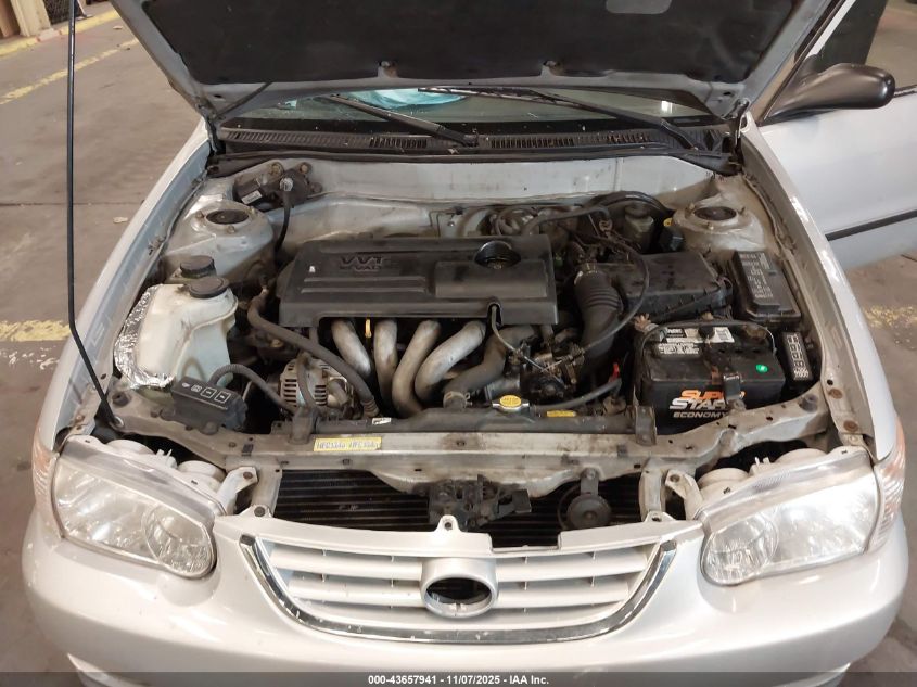 2001 Toyota Corolla Ce VIN: 1NXBR12E81Z452412 Lot: 43657941