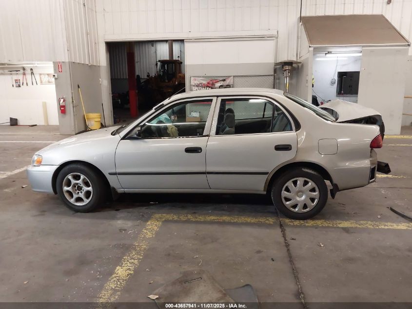 2001 Toyota Corolla Ce VIN: 1NXBR12E81Z452412 Lot: 43657941