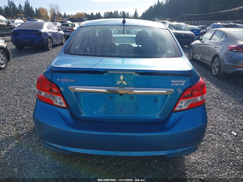 2018 Mitsubishi Mirage G4 Se VIN: ML32F4FJ9JHF10810 Lot: 43657952
