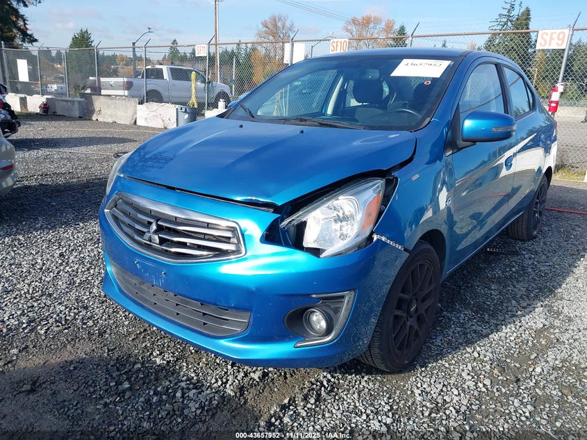 2018 Mitsubishi Mirage G4 Se VIN: ML32F4FJ9JHF10810 Lot: 43657952