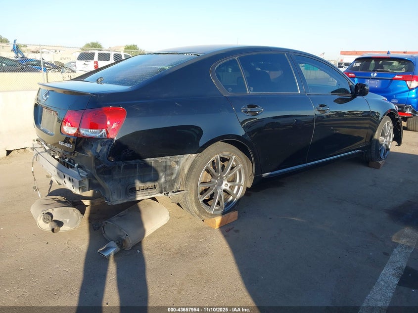 JTHBN96S065011386 2006 LEXUS GS photo no. 4