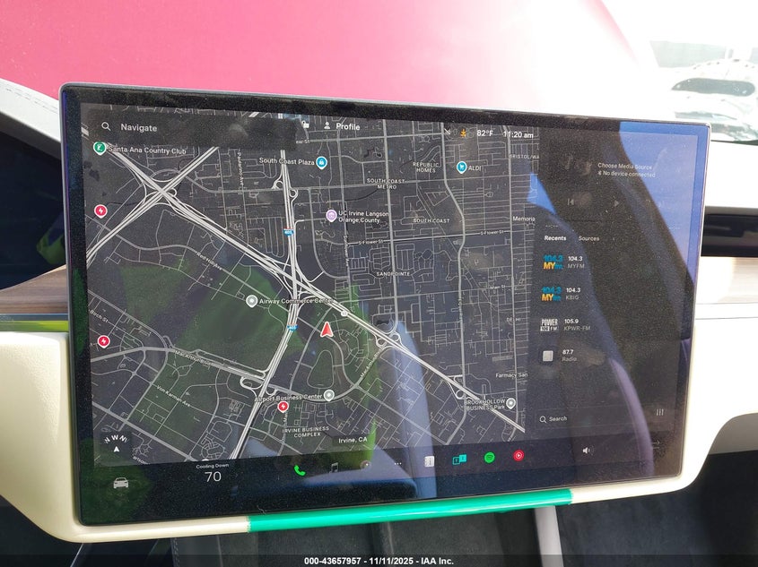 2026 Tesla Model X VIN: 7SAXCAE53TF473691 Lot: 43657957