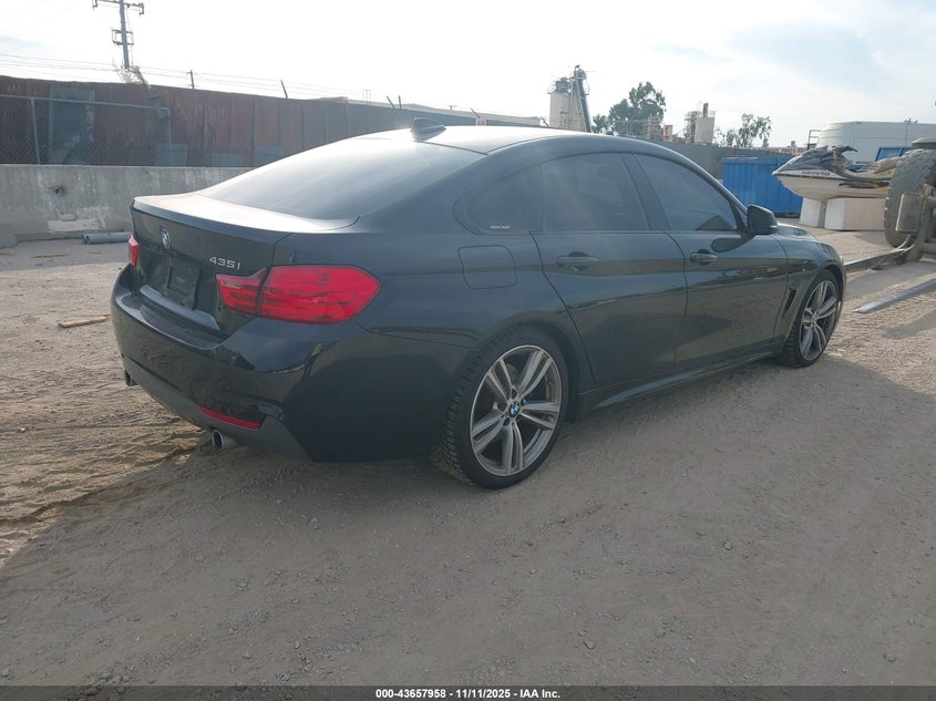 Vin: wba4b1c54gg242393, lot: 44153171, bmw 435i gran coupe 20164