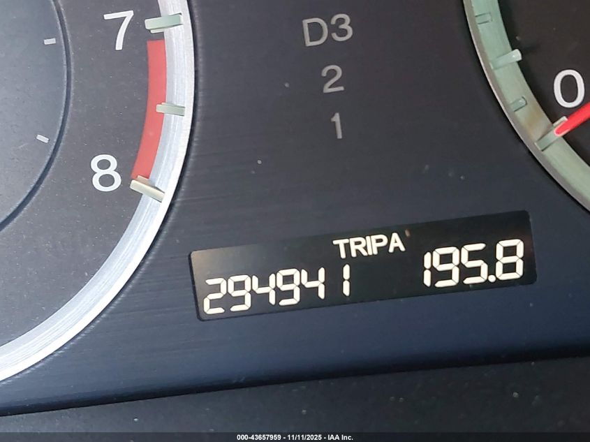 2009 Honda Accord 2.4 Lx-S VIN: 1HGCS12319A011716 Lot: 43657959