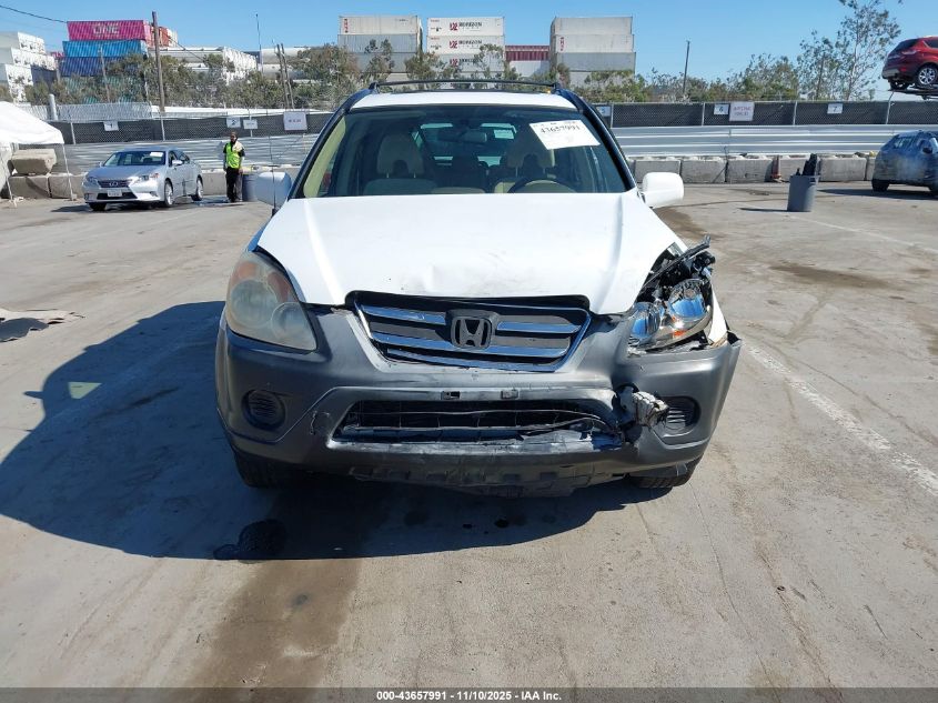 2006 Honda Cr-V Ex VIN: JHLRD78846C018641 Lot: 43657991