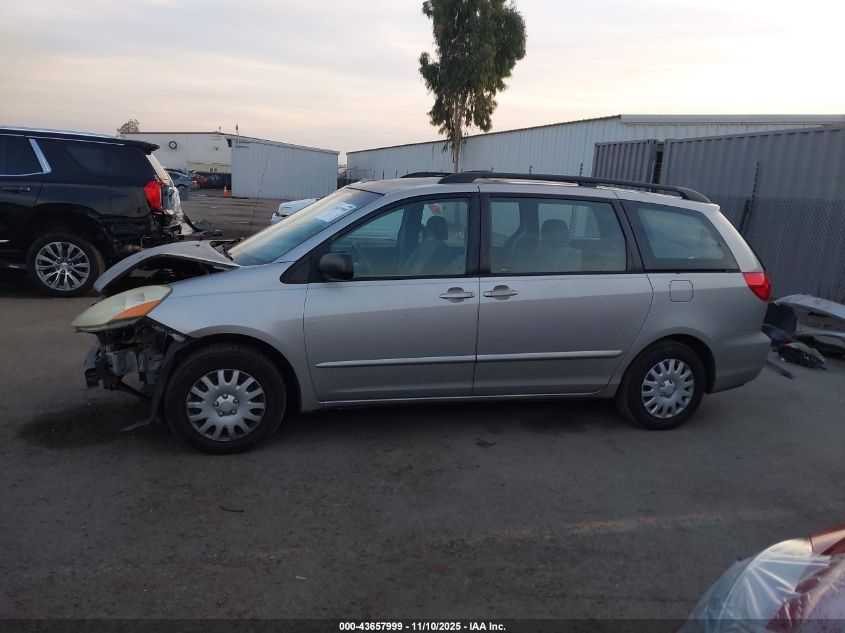 2006 Toyota Sienna Ce VIN: 5TDZA23C66S547169 Lot: 43657999