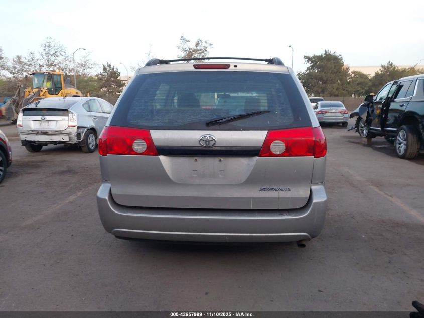 2006 Toyota Sienna Ce VIN: 5TDZA23C66S547169 Lot: 43657999