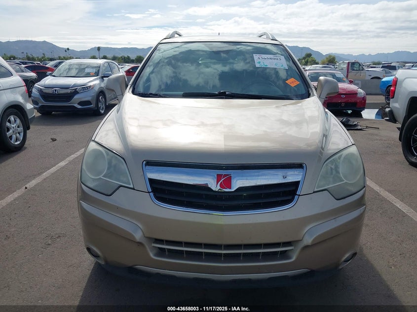 2008 Saturn Vue V6 Xr VIN: 3GSCL53778S634134 Lot: 43658003