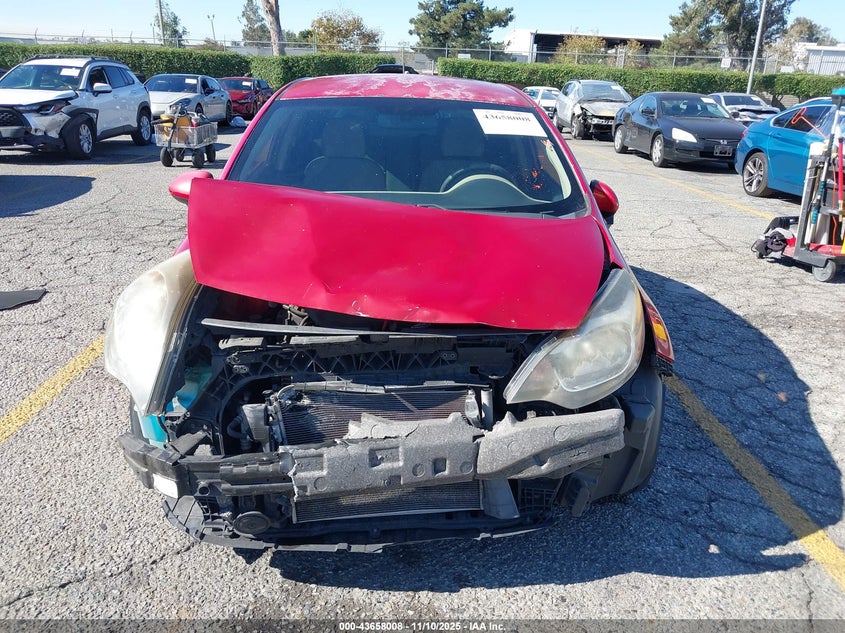 2013 Kia Rio Lx VIN: KNADM4A34D6131051 Lot: 43658008