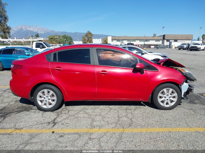 2013 Kia Rio Lx VIN: KNADM4A34D6131051 Lot: 43658008