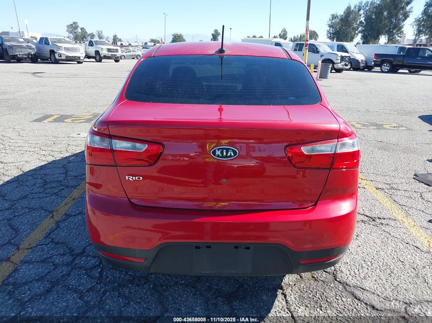 2013 Kia Rio Lx VIN: KNADM4A34D6131051 Lot: 43658008