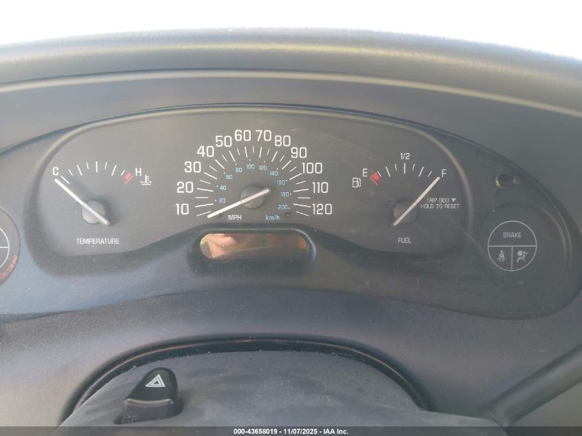 2003 Buick Century Custom VIN: 2G4WS52J531117097 Lot: 43658019