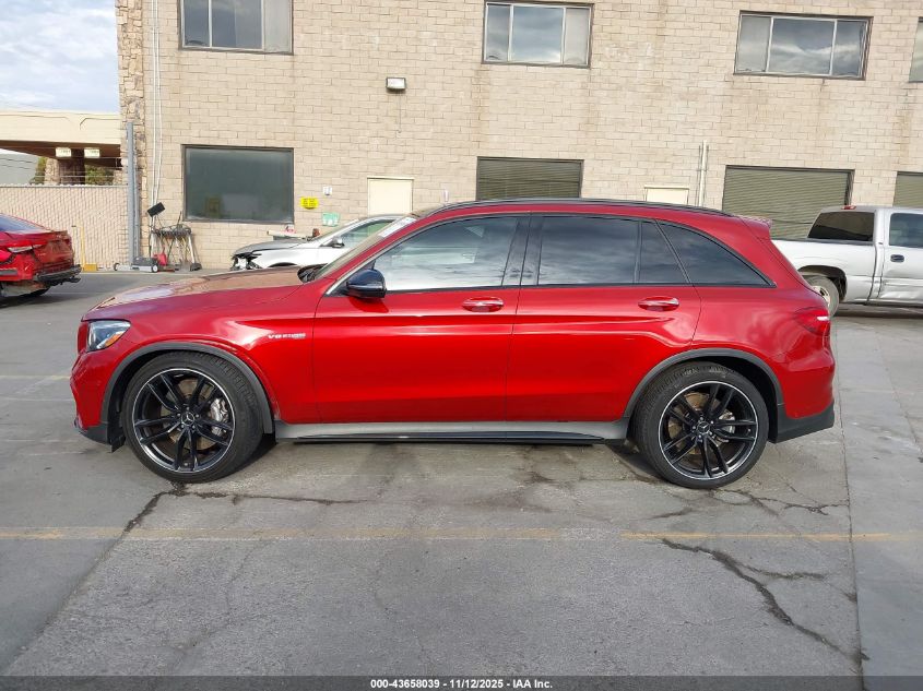 2019 Mercedes-Benz Amg Glc 63 4Matic VIN: WDC0G8JB2KF486492 Lot: 43658039