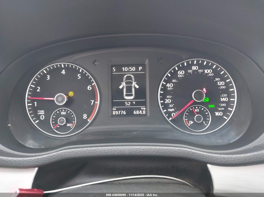 2013 Volkswagen Passat 2.5L Se VIN: 1VWBH7A39DC060217 Lot: 43658099