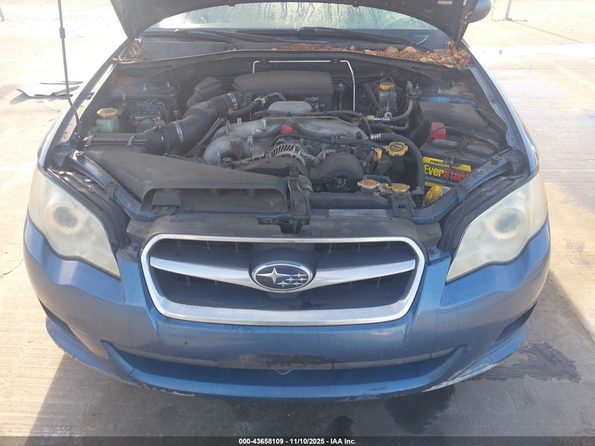 2008 Subaru Legacy 2.5I VIN: 4S3BL616187215749 Lot: 43658109
