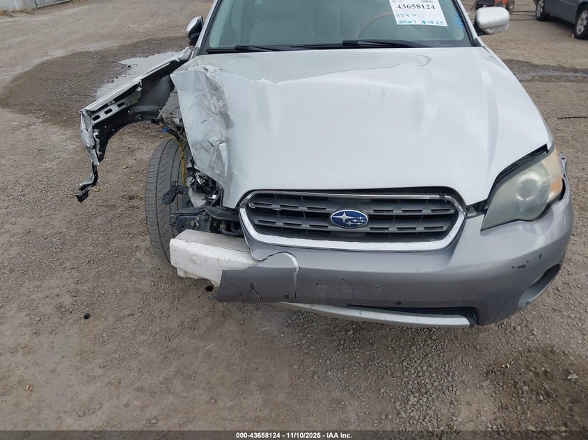 2005 Subaru Outback 3.0R Vdc Limited VIN: 4S4BP85C254336962 Lot: 43658124