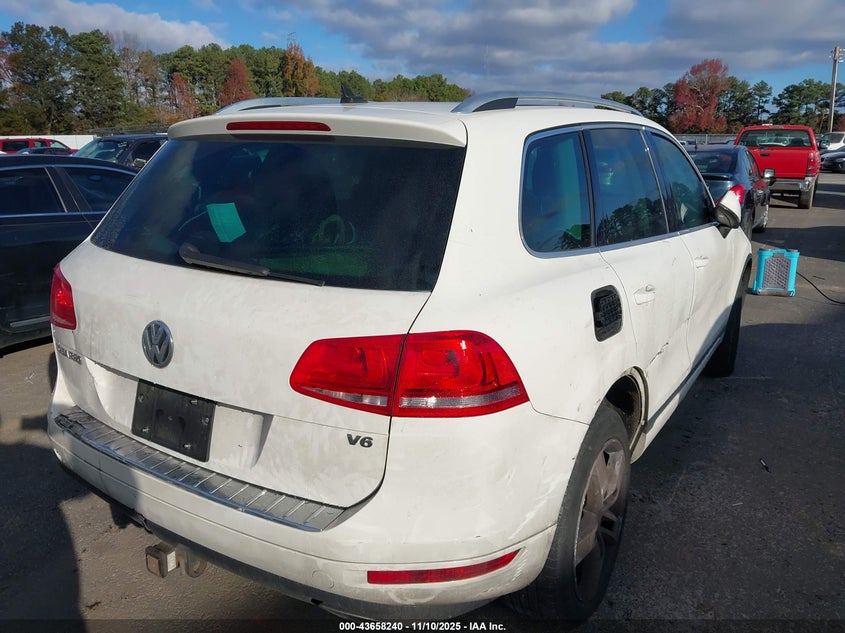 WVGFF9BP6BD003726 2011 VOLKSWAGEN TOUAREG photo no. 4