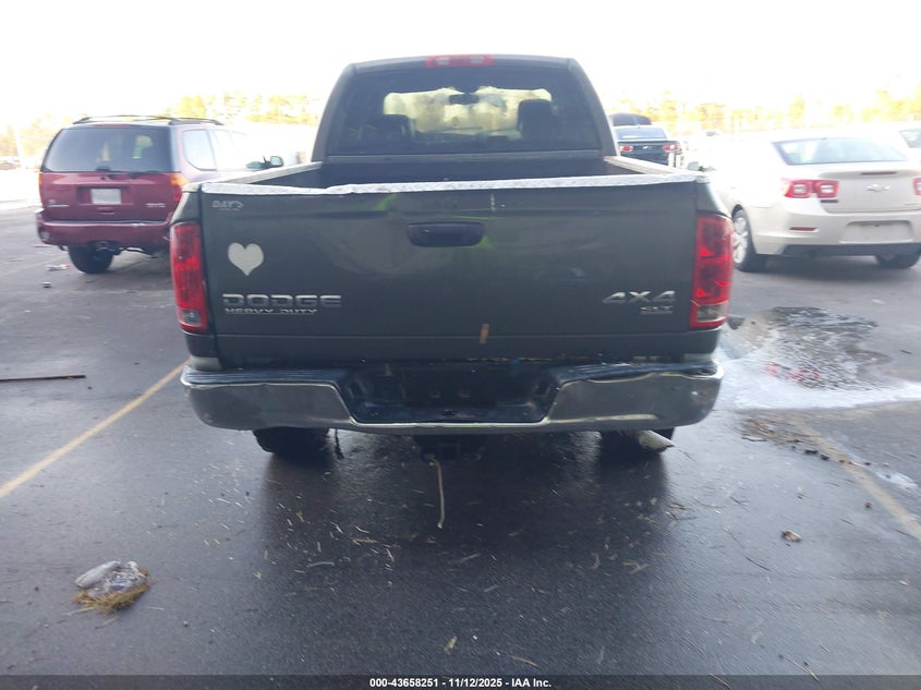 2004 Dodge Ram 2500 Slt/Laramie VIN: 3D7KU28D34G185247 Lot: 43658251