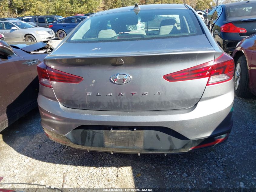 2019 Hyundai Elantra Sel VIN: 5NPD84LF9KH468784 Lot: 43658253