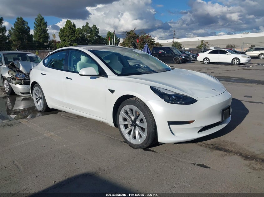 2022 TESLA MODEL 3 LONG RANGE DUAL MOTOR ALL-WHEEL DRIVE - 5YJ3E1EB1NF228113