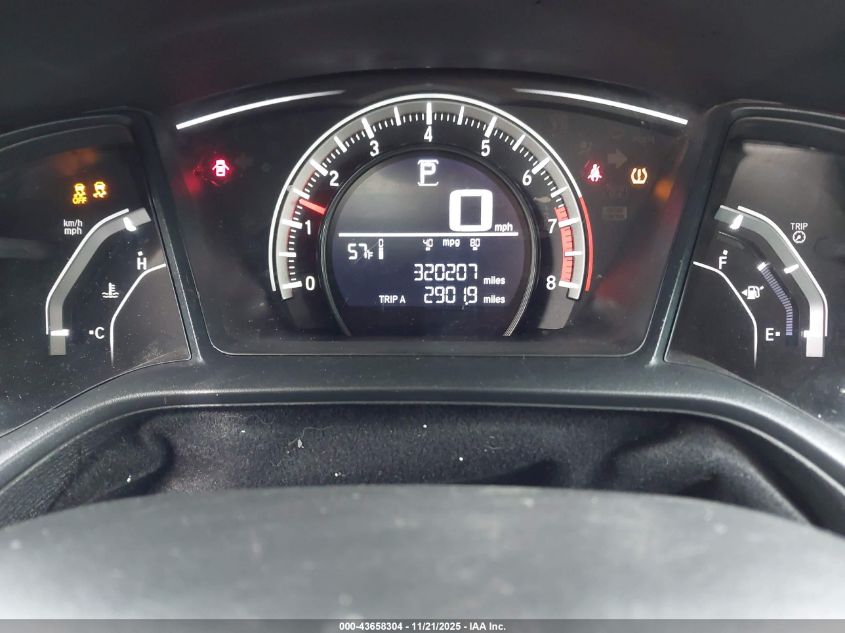 2016 Honda Civic Lx VIN: 2HGFC2F55GH554383 Lot: 43658304