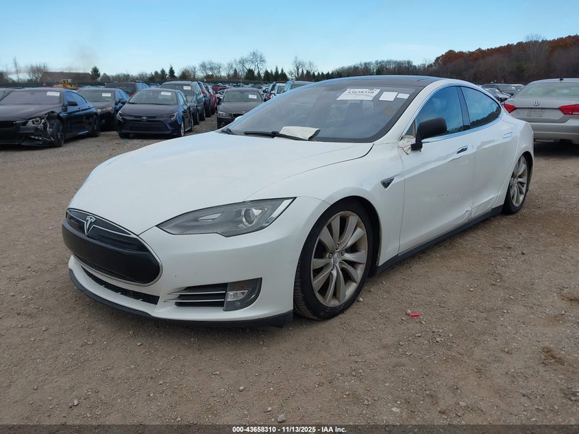 5YJSA1DP0CFS01096 2012 TESLA MODEL S photo no. 2