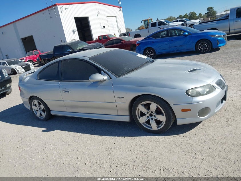2005 Pontiac Gto VIN: 6G2VX12U05L348692 Lot: 43658314