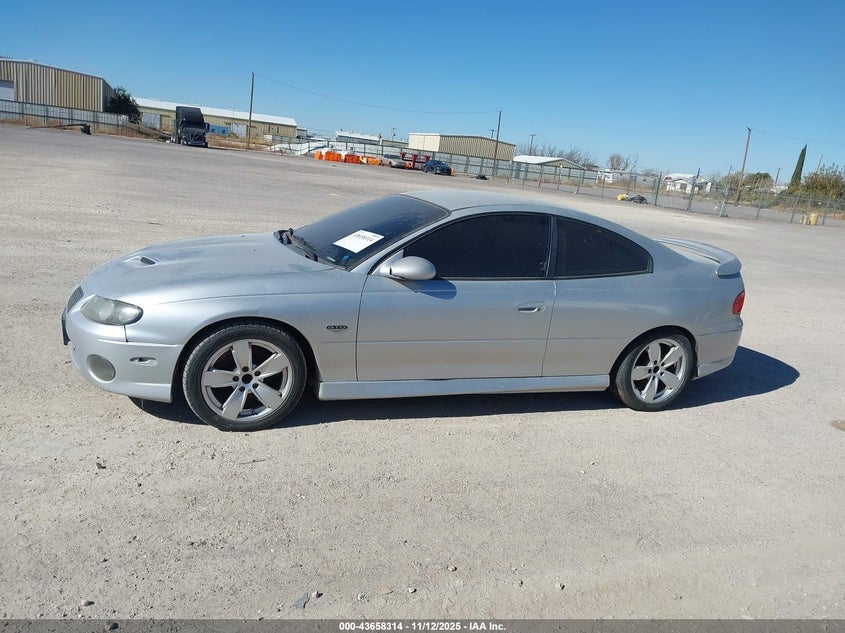 2005 Pontiac Gto VIN: 6G2VX12U05L348692 Lot: 43658314