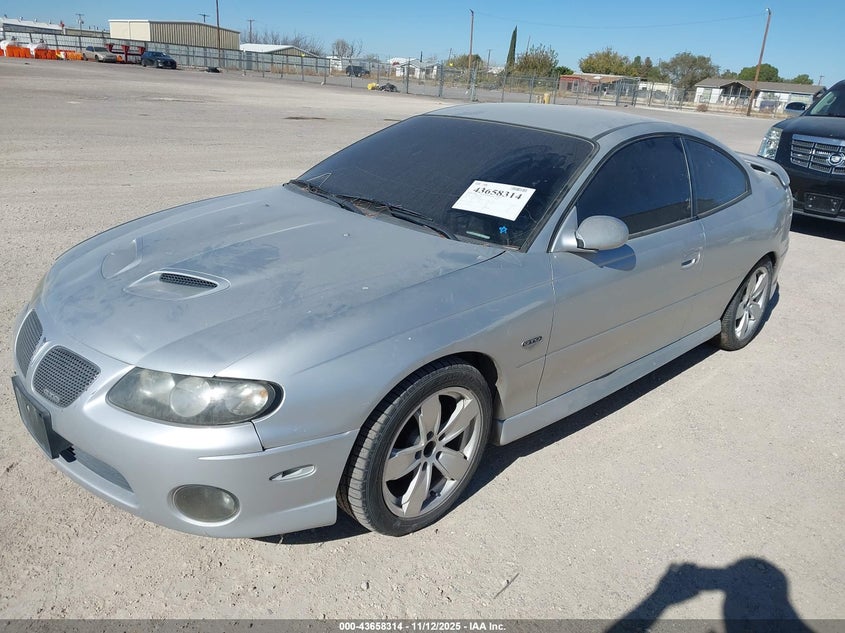 2005 Pontiac Gto VIN: 6G2VX12U05L348692 Lot: 43658314