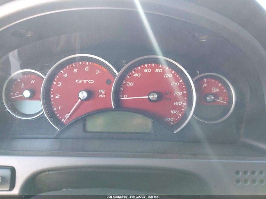 2005 Pontiac Gto VIN: 6G2VX12U05L348692 Lot: 43658314