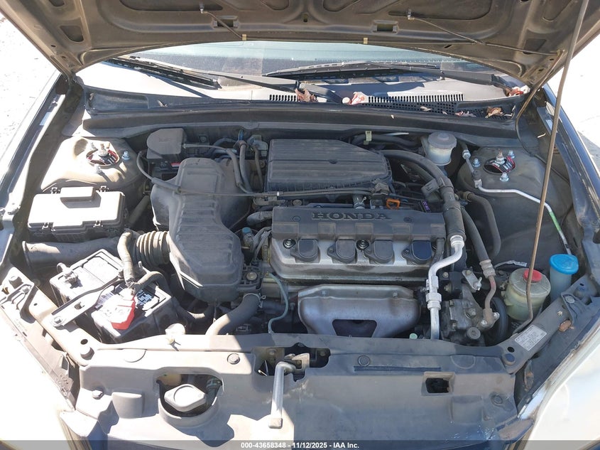 2004 Honda Civic Lx VIN: 2HGES16504H618057 Lot: 43658348