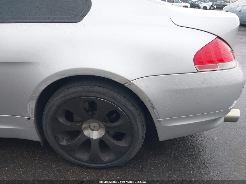 2004 BMW 645Ci VIN: WBAEH73484B189607 Lot: 43658362