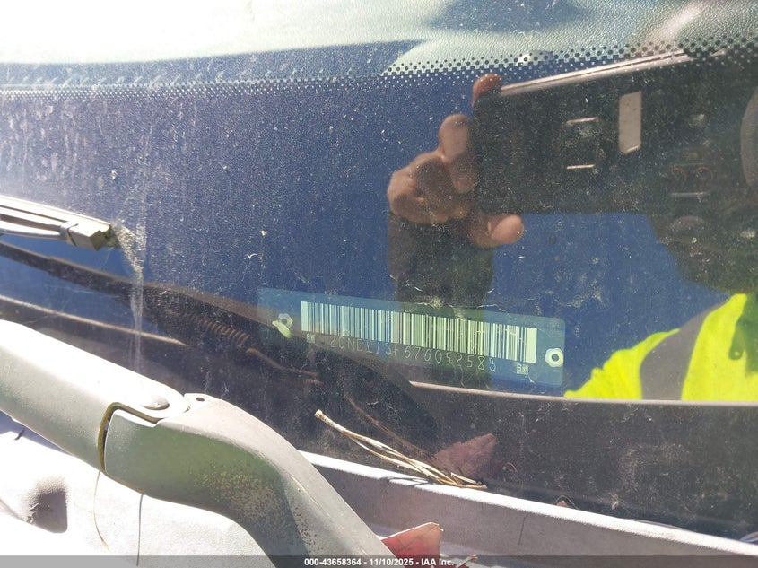 2007 Chevrolet Equinox Ls VIN: 2CNDL13F676052583 Lot: 43658364