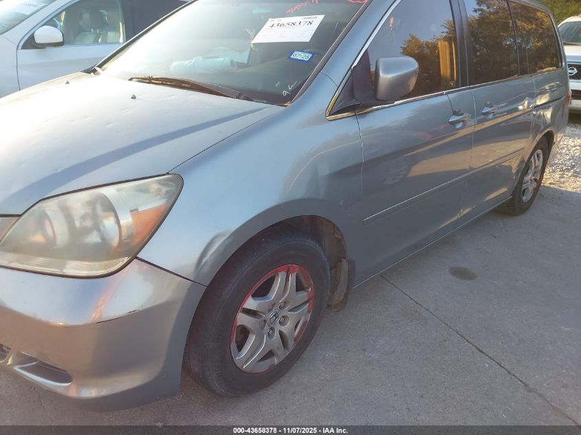 2006 Honda Odyssey Ex-L VIN: 5FNRL38706B047203 Lot: 43658378