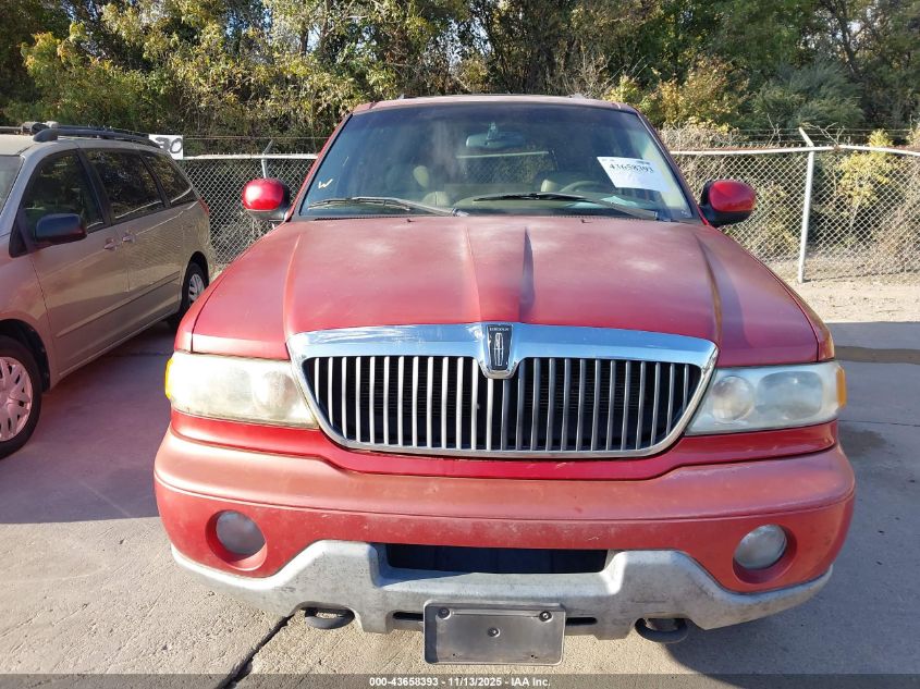 2002 Lincoln Navigator VIN: 5LMFU28R72LJ10468 Lot: 43658393