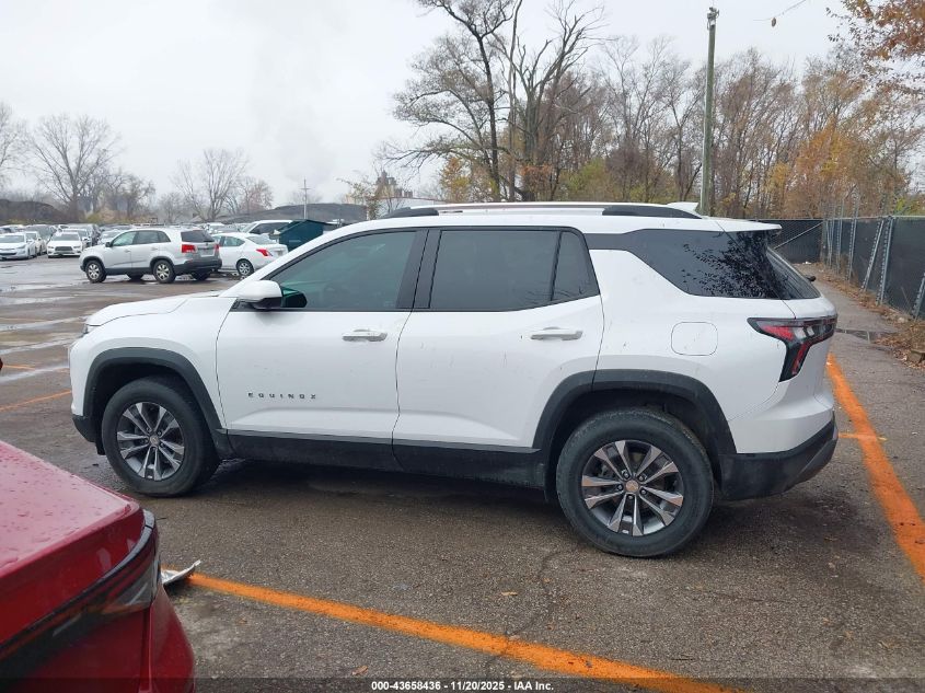 2025 Chevrolet Equinox Fwd Lt VIN: 3GNAXHEG2SL137524 Lot: 43658436