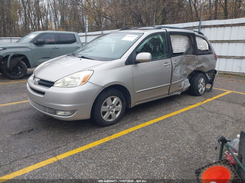 5TDZA22C34S195392 2004 TOYOTA SIENNA photo no. 2