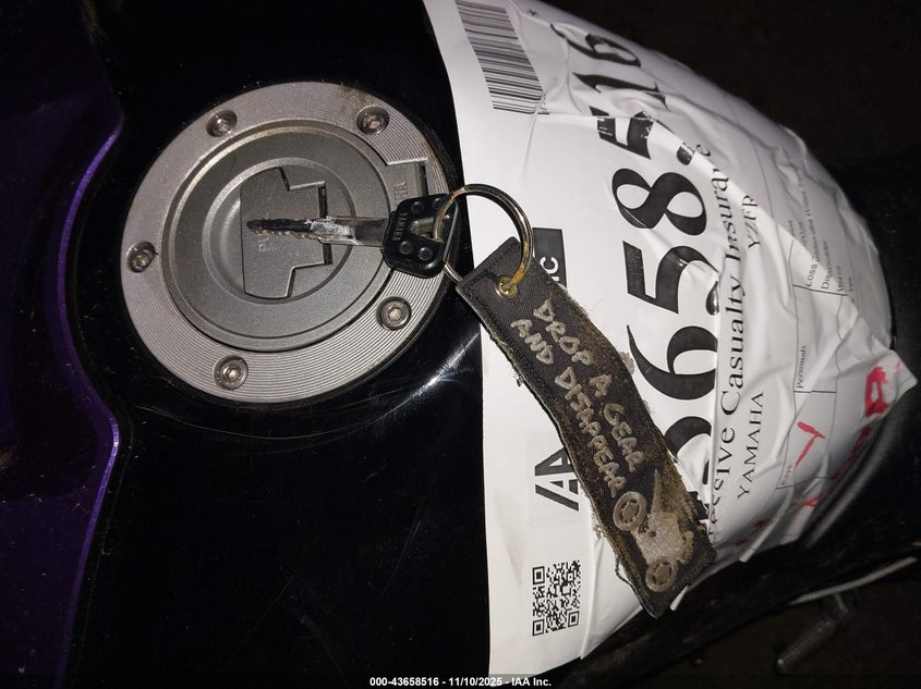 2011 Yamaha Yzfr1 VIN: JYARN23E4BA011412 Lot: 43658516