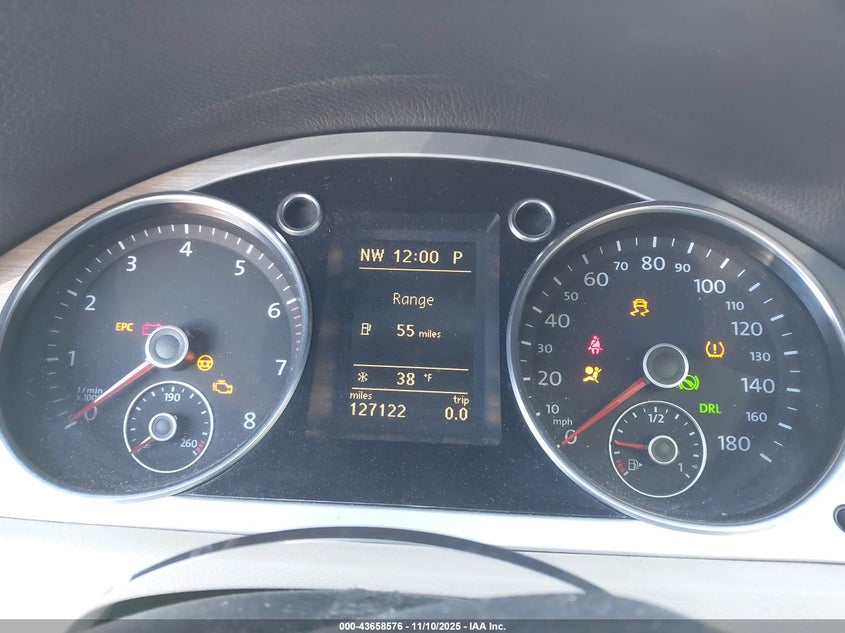 2009 Volkswagen Cc Vr6 VIN: WVWGU73C79E527227 Lot: 43658576