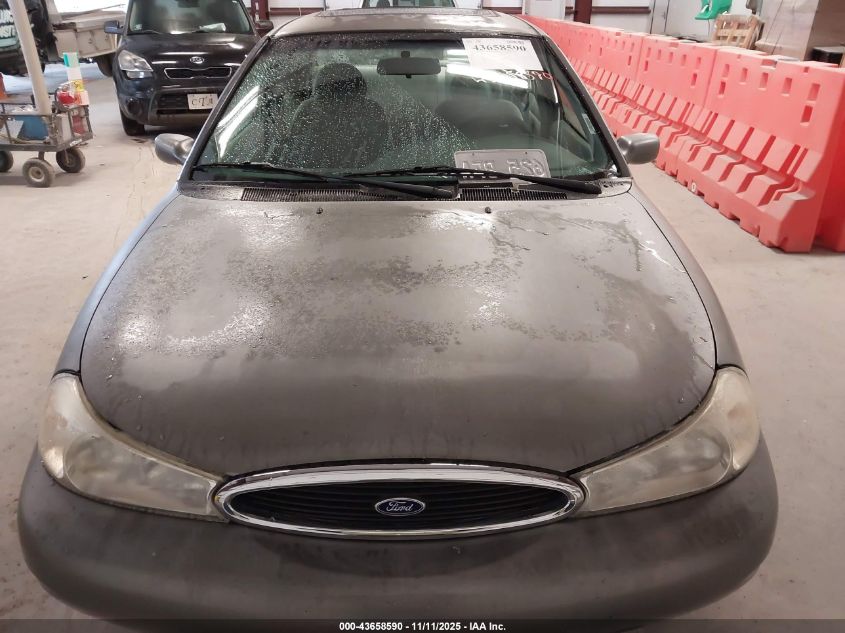 1998 Ford Contour Lx VIN: 1FAFP663XWK193061 Lot: 43658590