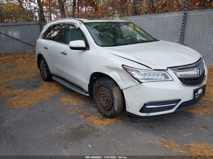 ACURA MDX TECHNOLOGY PKG W/ENTERTAINMENT PKG