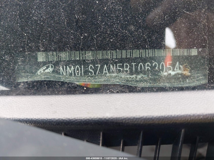 2011 Ford Transit Connect Xl VIN: NM0LS7AN5BT063054 Lot: 43658615