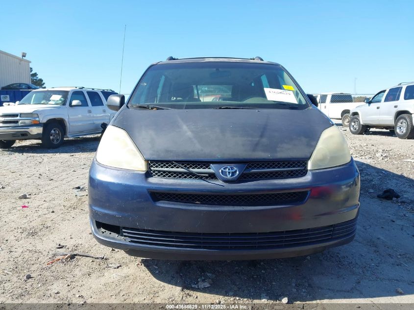 2005 Toyota Sienna Ce VIN: 5TDZA23C75S227955 Lot: 43658629
