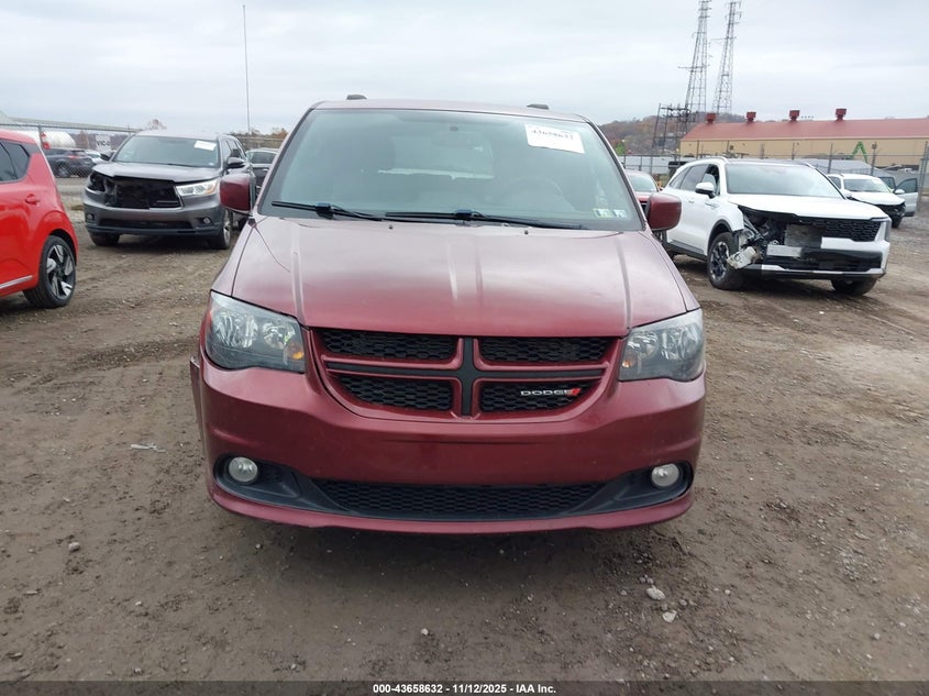 2018 Dodge Grand Caravan Gt VIN: 2C4RDGEG2JR222170 Lot: 43658632