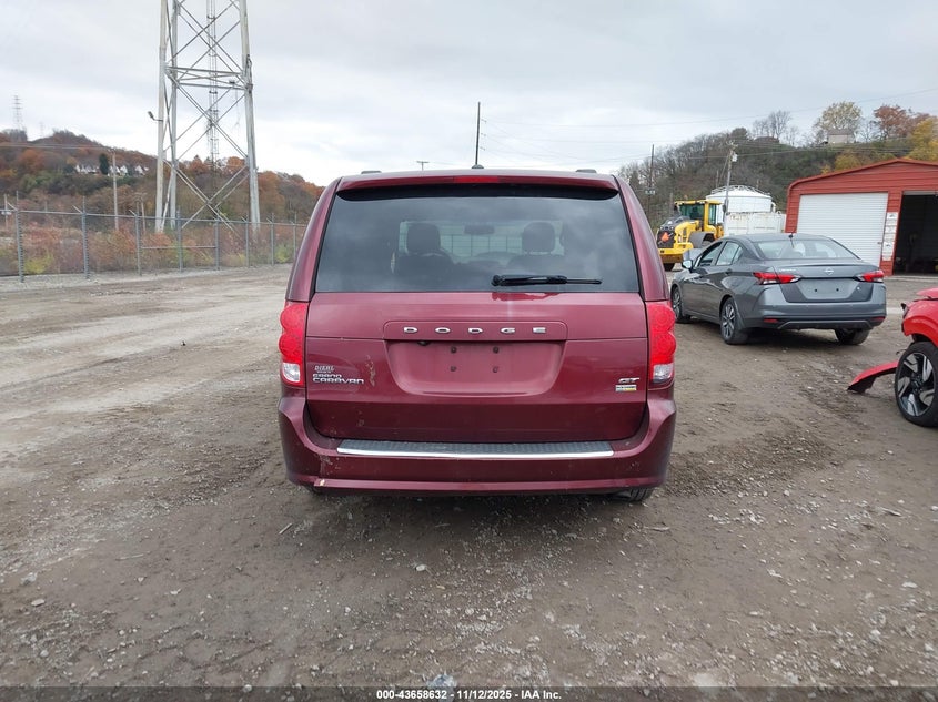 2018 Dodge Grand Caravan Gt VIN: 2C4RDGEG2JR222170 Lot: 43658632