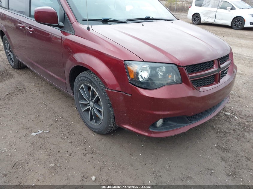 2018 Dodge Grand Caravan Gt VIN: 2C4RDGEG2JR222170 Lot: 43658632